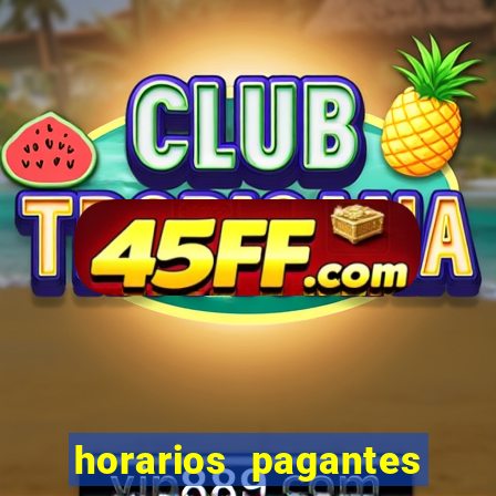 horarios pagantes spicy bet
